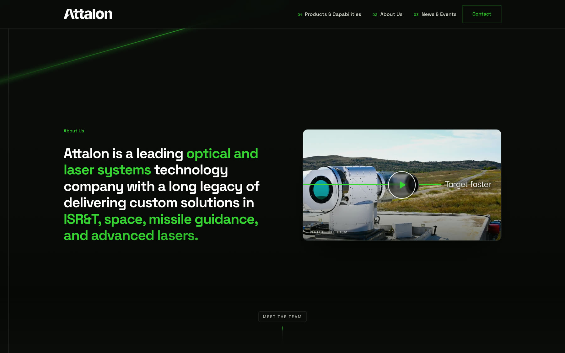Attalon · website design & build