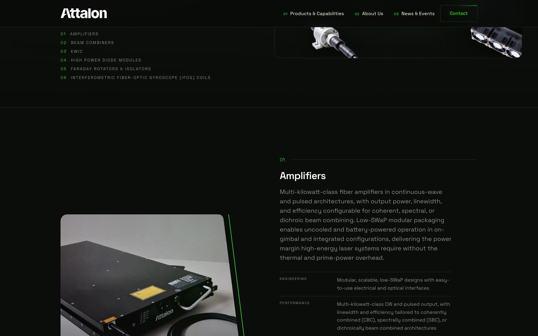 Attalon · website design & build