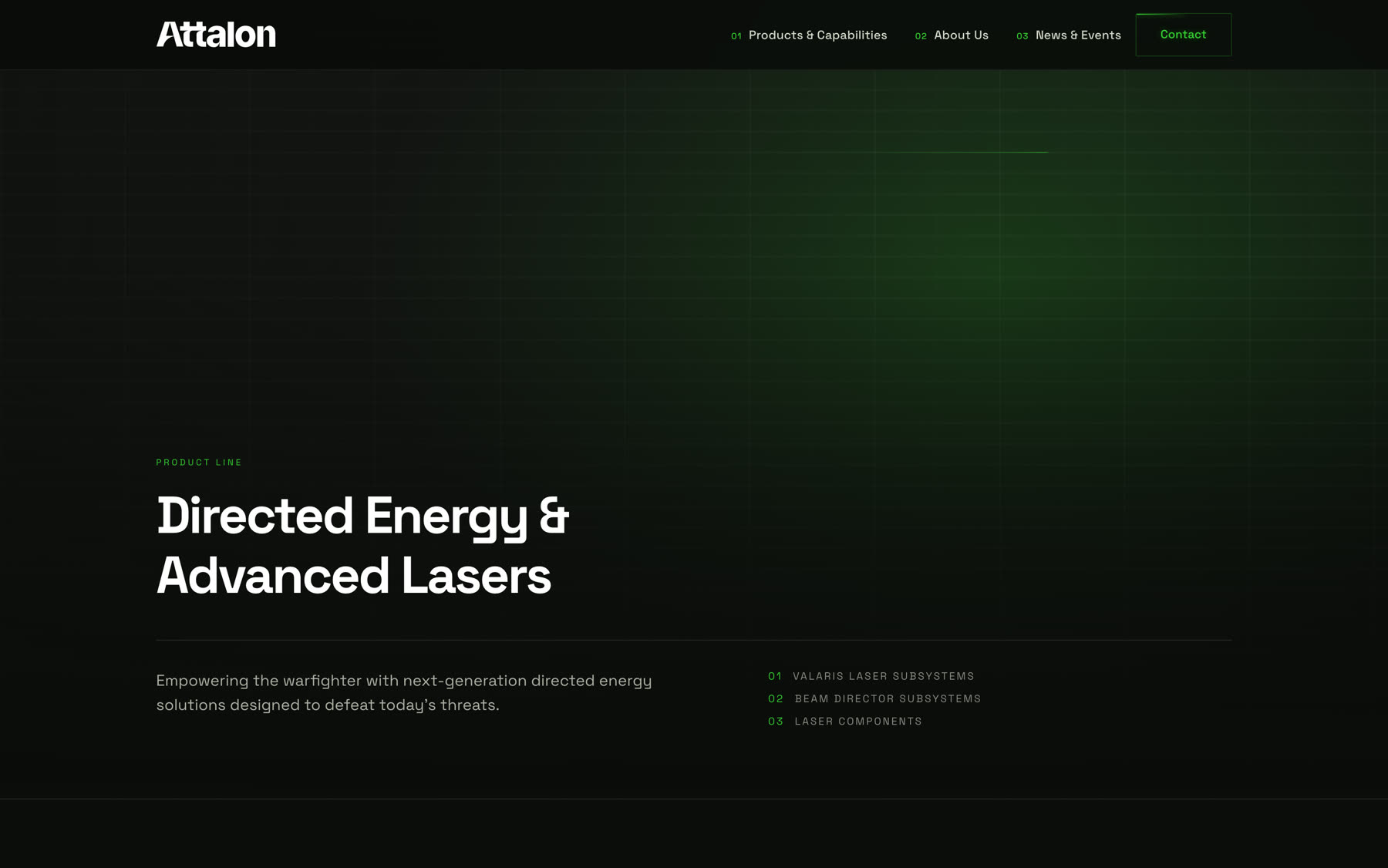 Attalon · website design & build